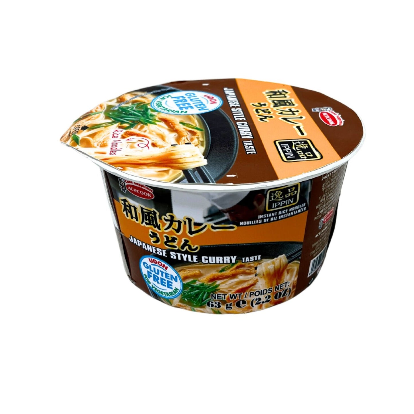 IPPIN Udon à la Japonaise saveur curry 63g