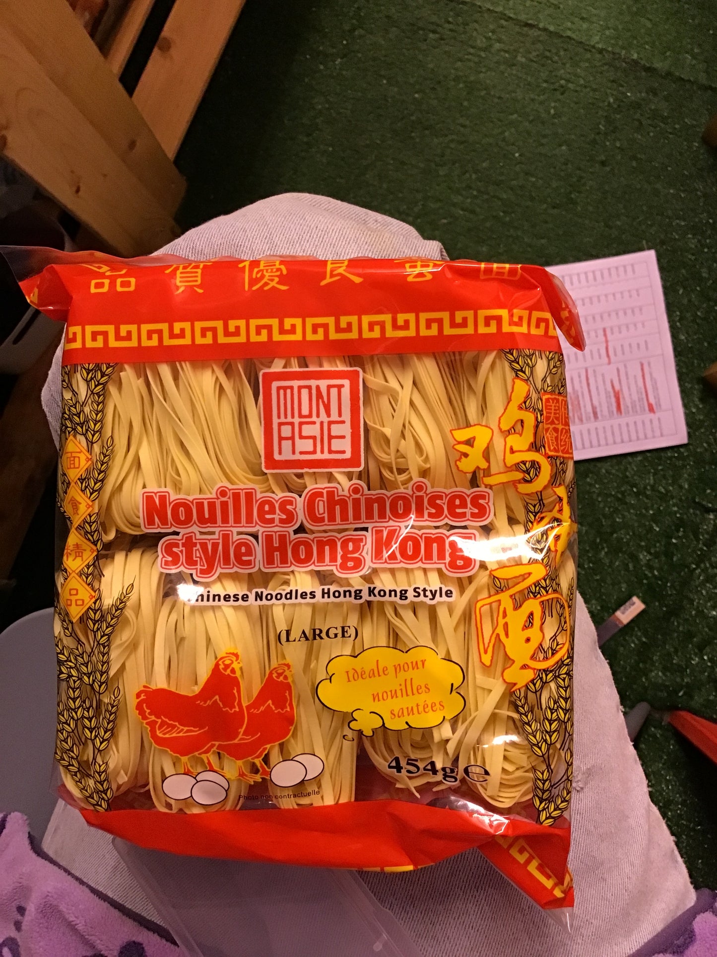 Mon Asie Nouille aux œufs 454g