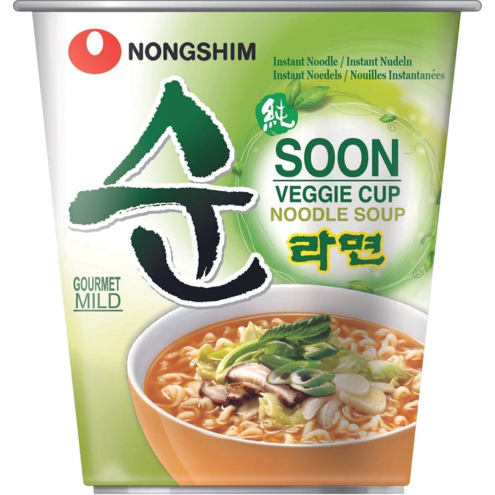 NONGSHIM Veggi Ramen Cup soupe de nouilles aux légumes 67G