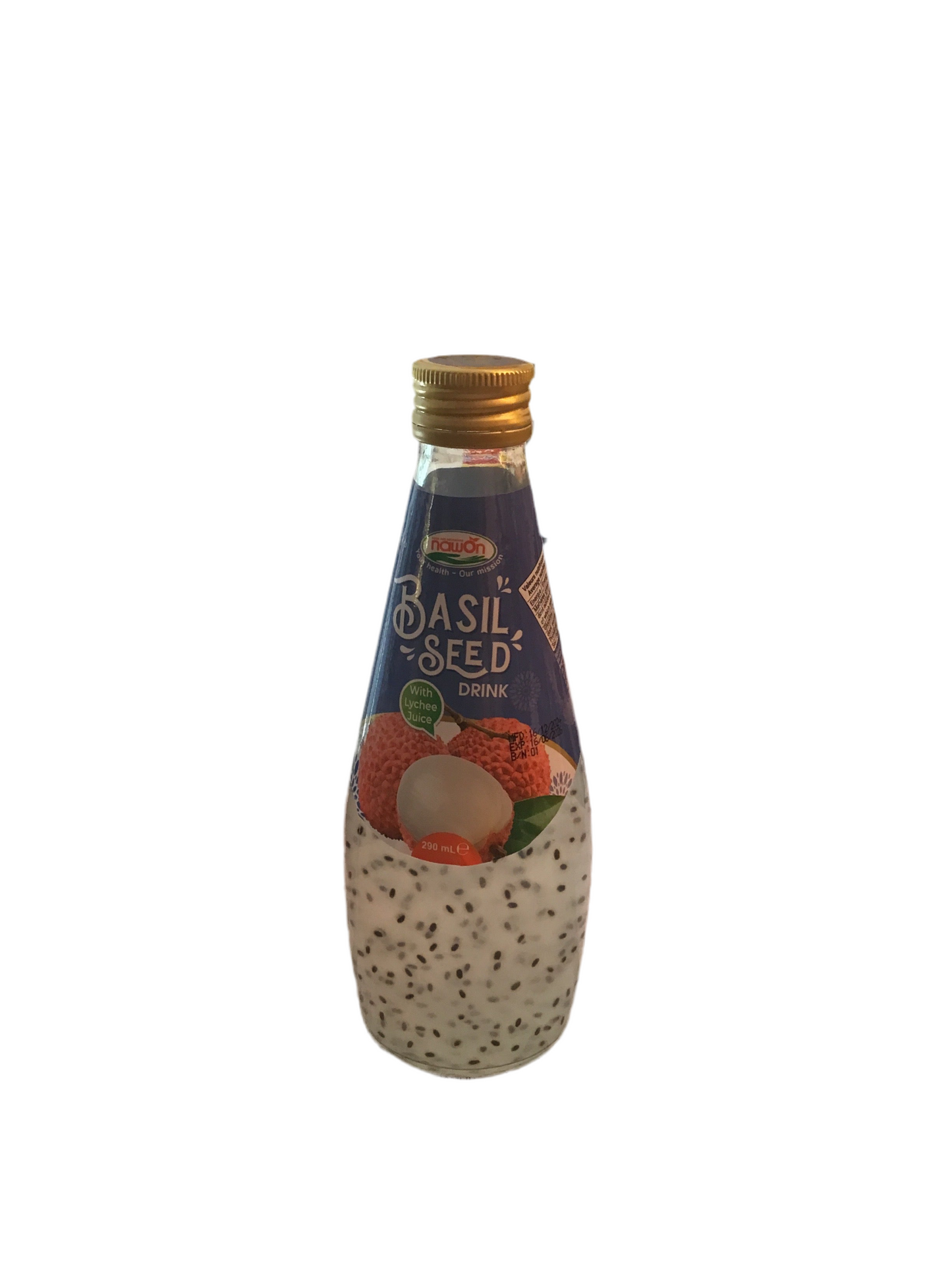 NAWON Litchi graine de basilic 29cl