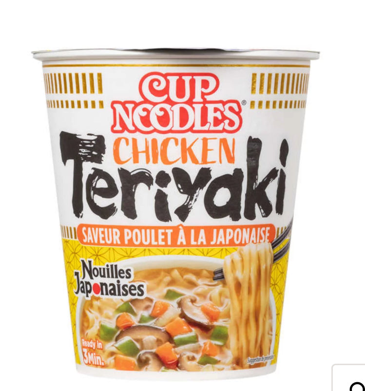 NISSIN Cup noodle poulet Teriyaki