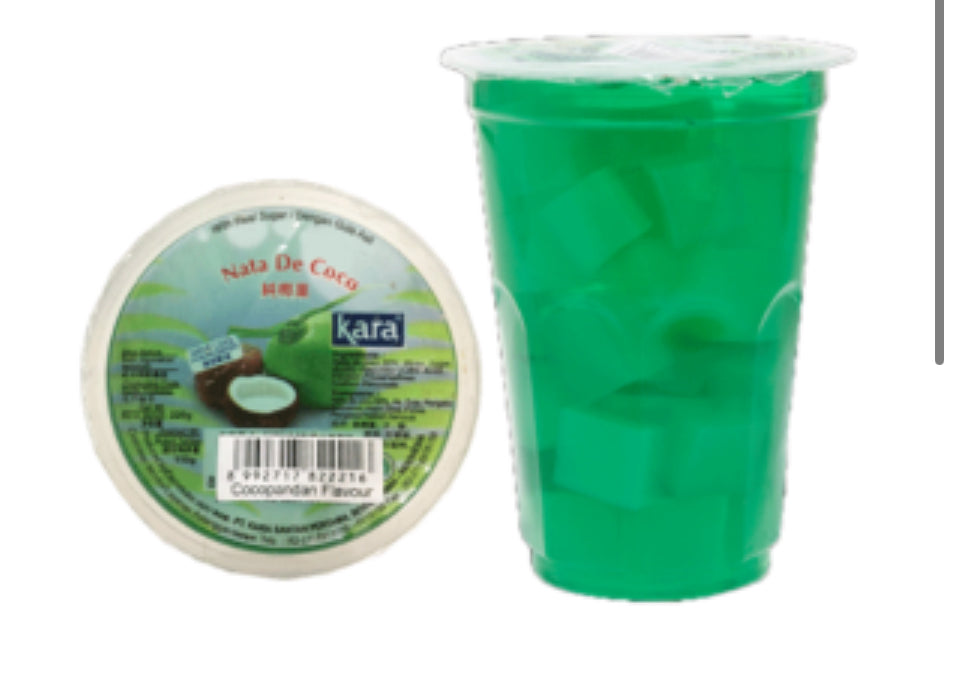 Nata de coco saveur cocopandan 220g KARA