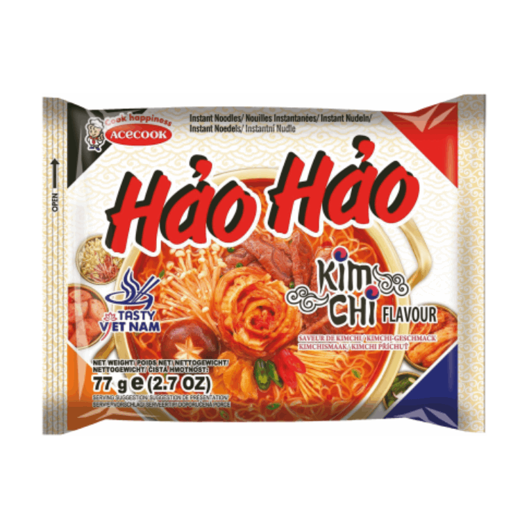 HAOHAO Nouilles Sautees Saveur Kimchi 77g GATSU GATSU