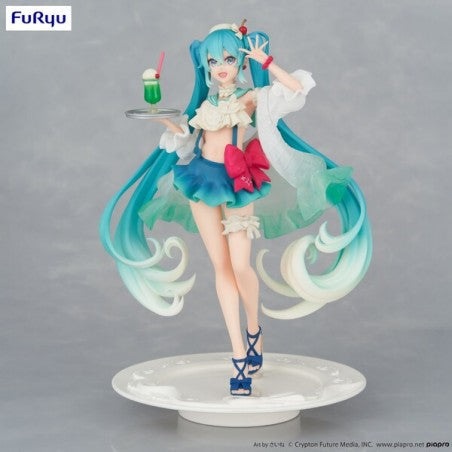 HATSUNE MIKU - Exceed Creative Figure - HATSUNE MIKU SWEET SWEETS CREAM SODA VER. GATSU GATSU