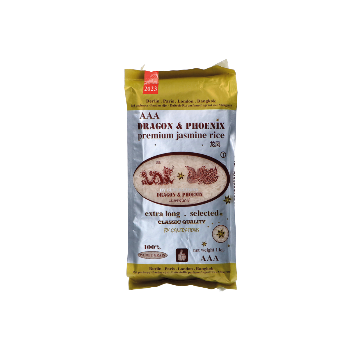 JASMINE RICE 1KG - DRAGON & PHOENIX