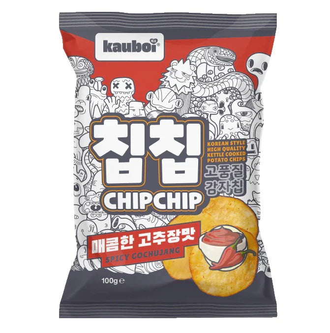 chips saveur Gochujang épicé KAUBOI 100 G