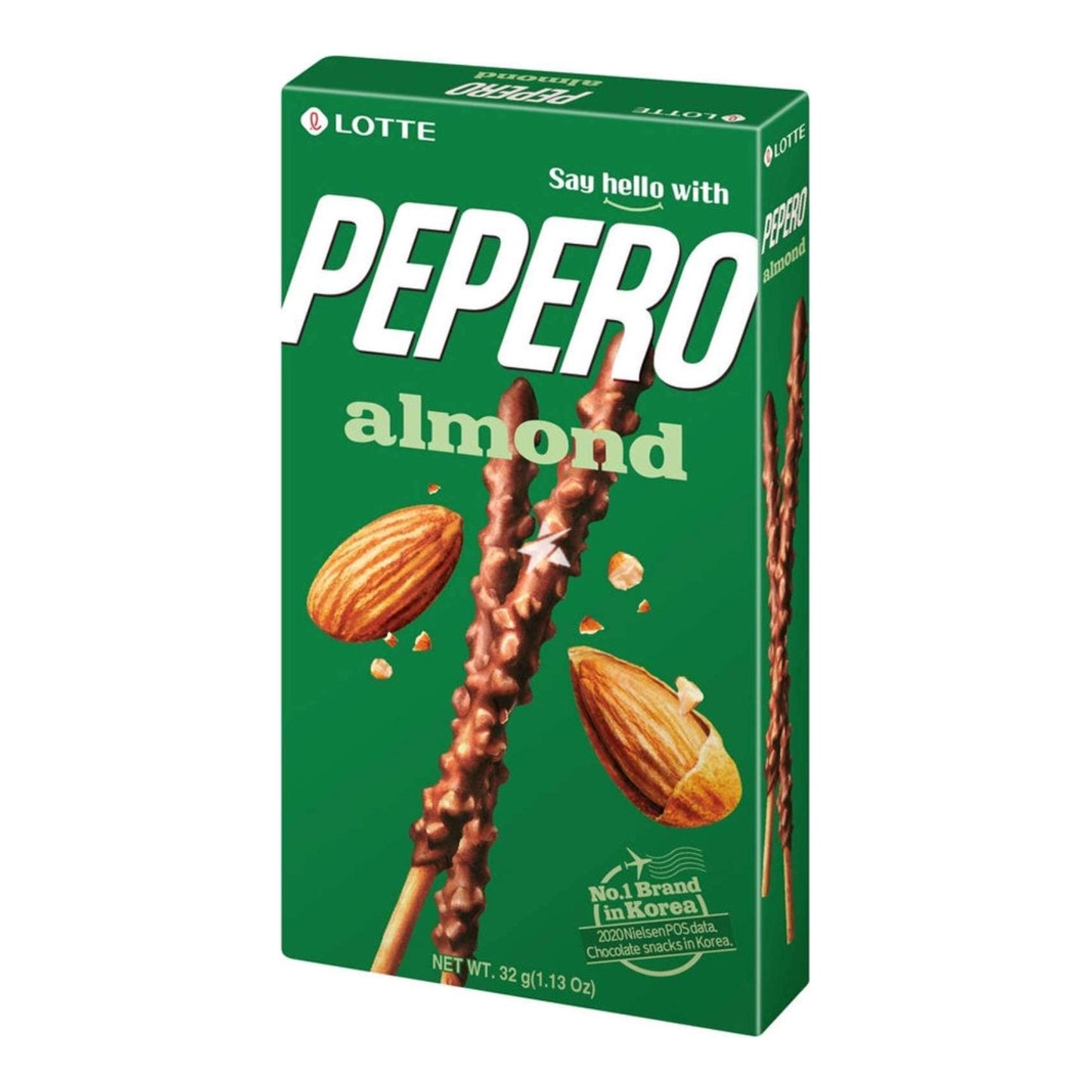 LOTTE Pepero Almond and Chocolate GATSU GATSU