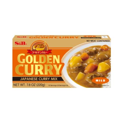 S&B GOLDEN Curry MILD 220 G. GATSU GATSU