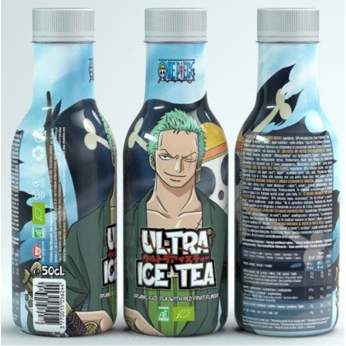 ULTRA POP Boisson Bio Ultra Ice Tea Zoro Saveur Fruits Rouges 50cl GATSU GATSU