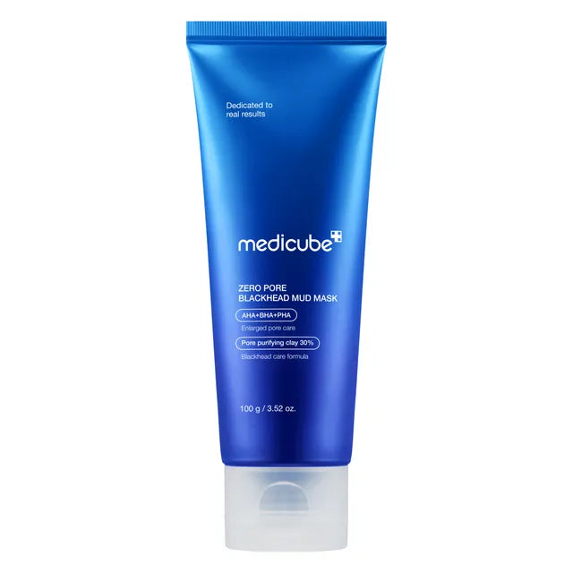 medicube - Zero Pore Blackhead Mud Mask - Masque à l’argile anti-points noirs