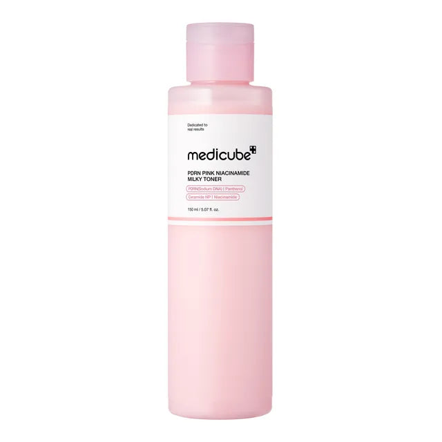 medicube - PDRN Pink Niacinamide Milky Toner - Tonique unifiant