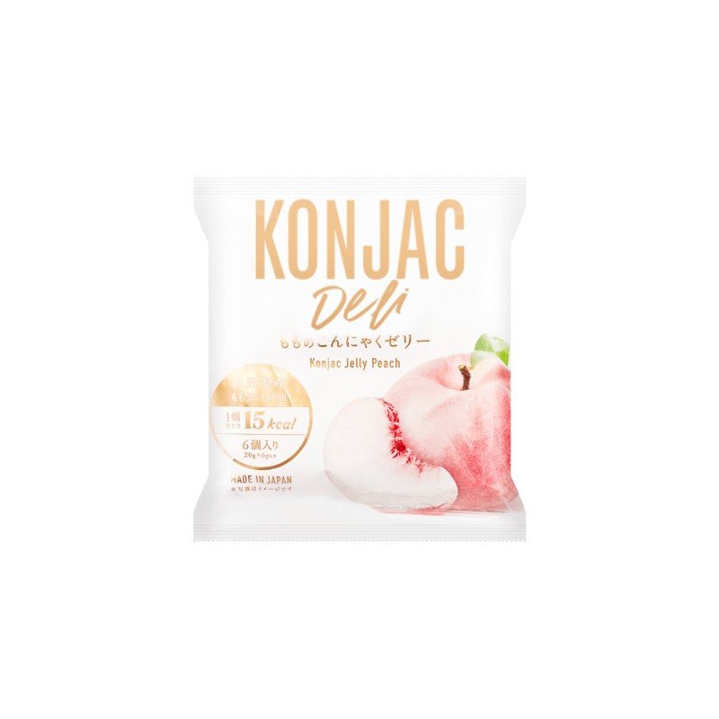 AI foods Gelée konjac à la pêche - GATSU GATSU