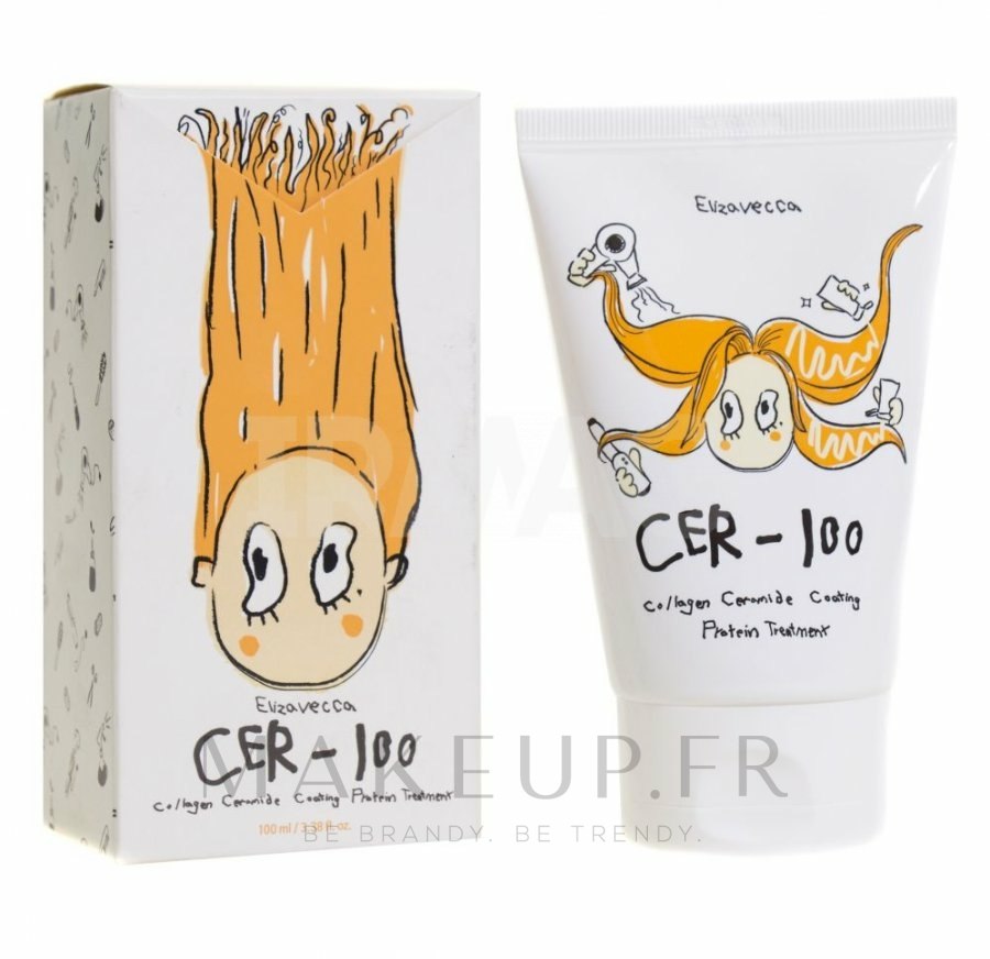 Masque au collagène et aux céramides pour les cheveux