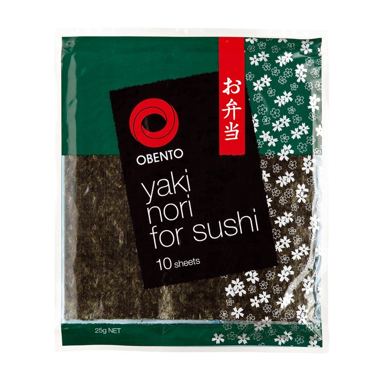 OBENTO Feuilles Yaki Nori (10 feuilles) 25g