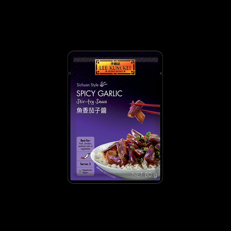 LKK Sauce pour sauté à l'ail épicé piquant 80g