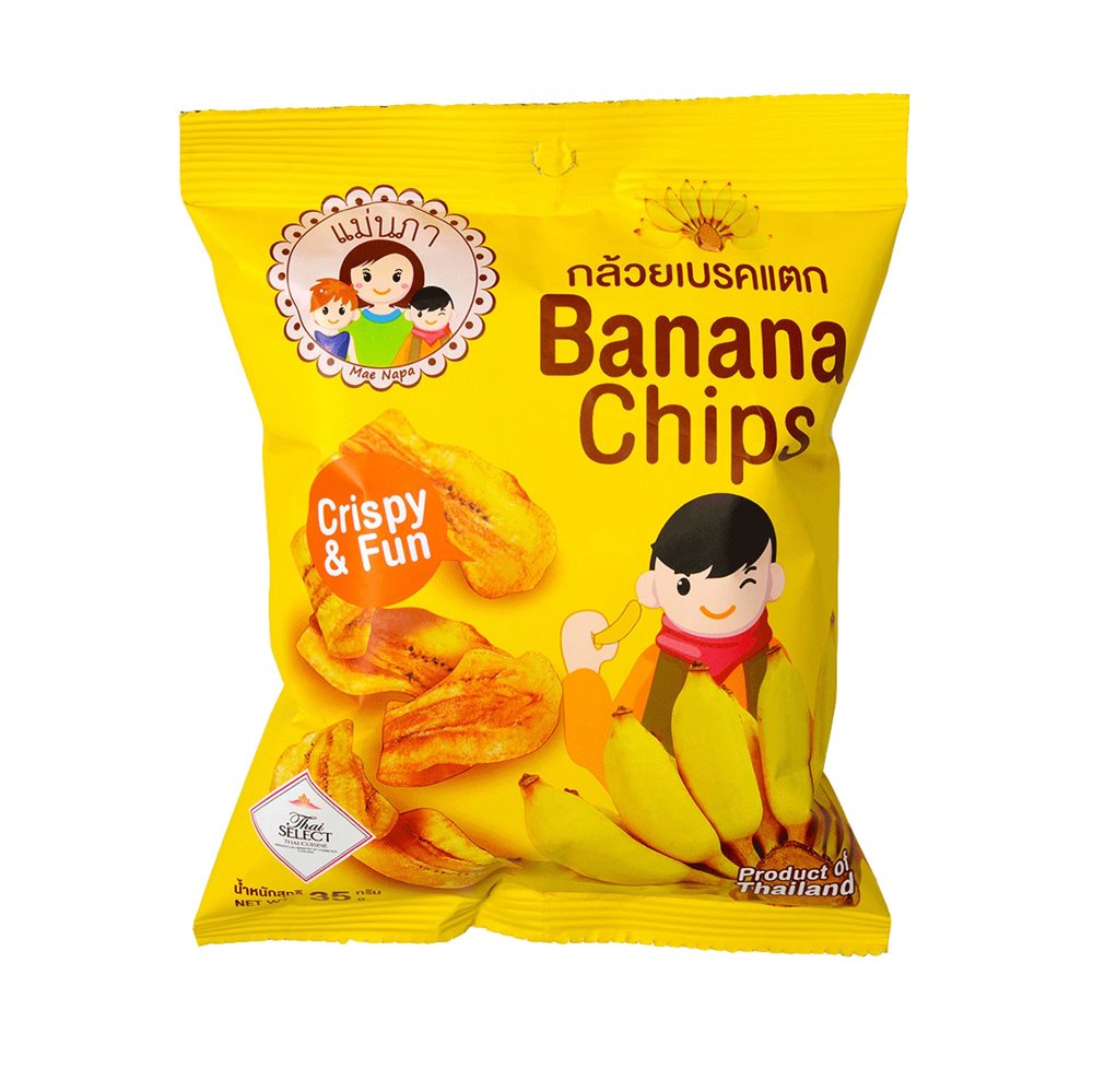 MAE NAPA Chips de bananes 35g
