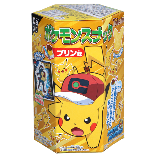 TOHATO Pokemon Snack Chocolate Puffs Pudding 23g