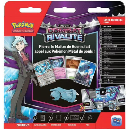 Deck Pokémon Combat Rivalité Pierre