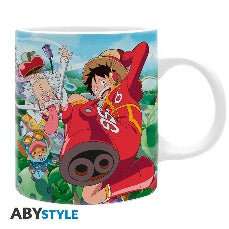 ONE PIECE - Mug - 320 ml - Luffy & Vegapunk - subli mate -