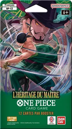 ONE PIECE : OP12 BOOSTER - L'HERITAGE DU MAITRE
