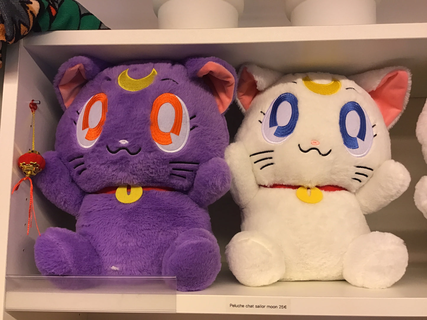 Peluche chat sailor moon
