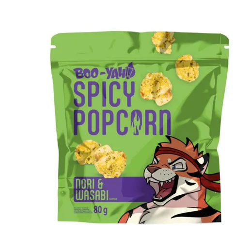 Pop-corn Boo-Yah au nori et au wasabi (80 g)