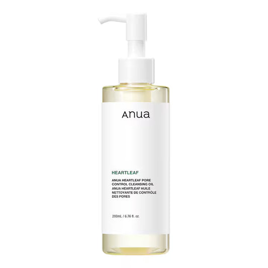 Anua - Heartleaf Pore Control Cleansing Oil - Huile nettoyante démaquillante