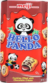 Hello panda biscuit au chocolat
