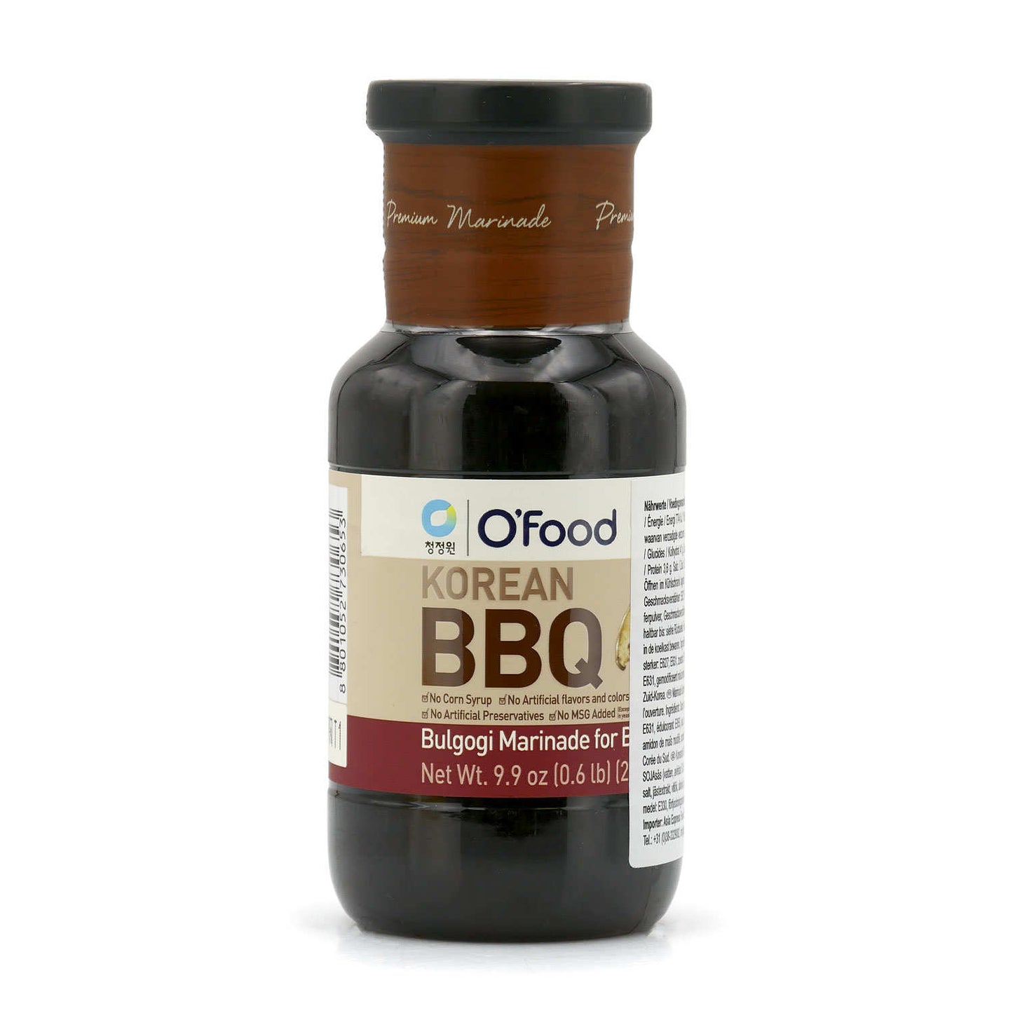 O'FOOD Marinade Coréenne pour bœuf BBQ-Bulgogi 280g