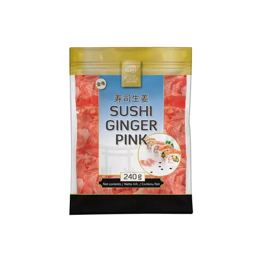 Golden Turtle - Gingembre Rose pour Sushi - 240g