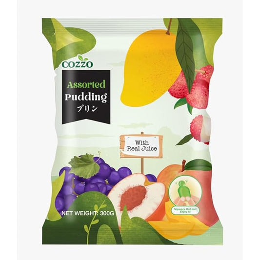 Cozzo Pudding/Made with Real Juice mix