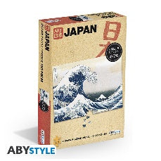 HOKUSAI - Puzzle 1000 pièces - La Vague de Kanagawa