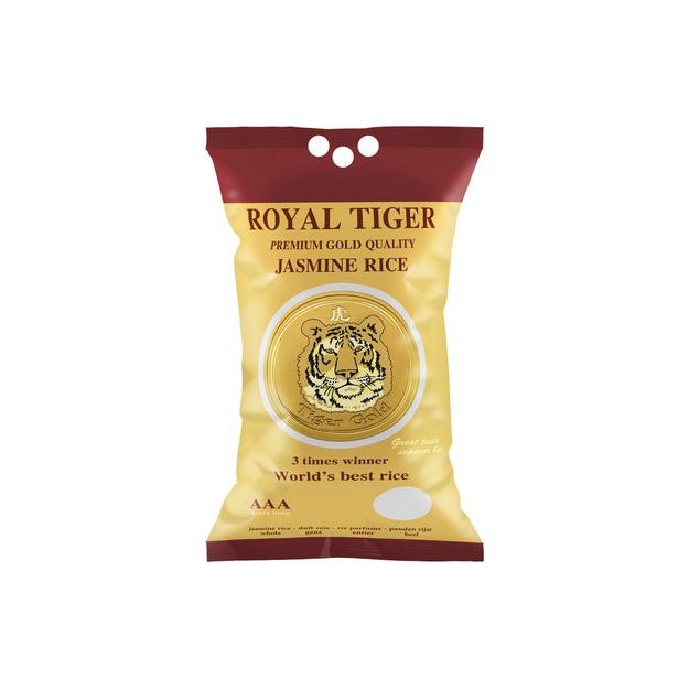 ROYAL TIGER Riz jasmin gold (riz parfumé) 5kg