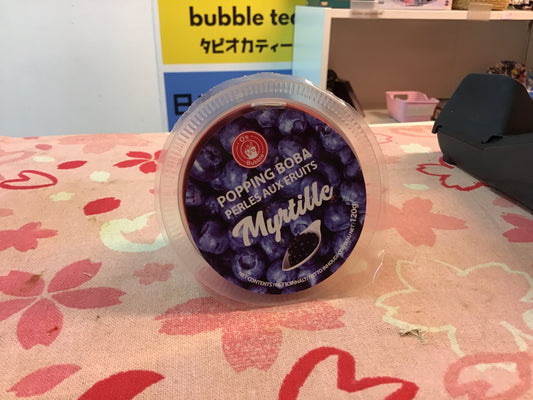O'S BUBBLE Popping boba myrtille 120g