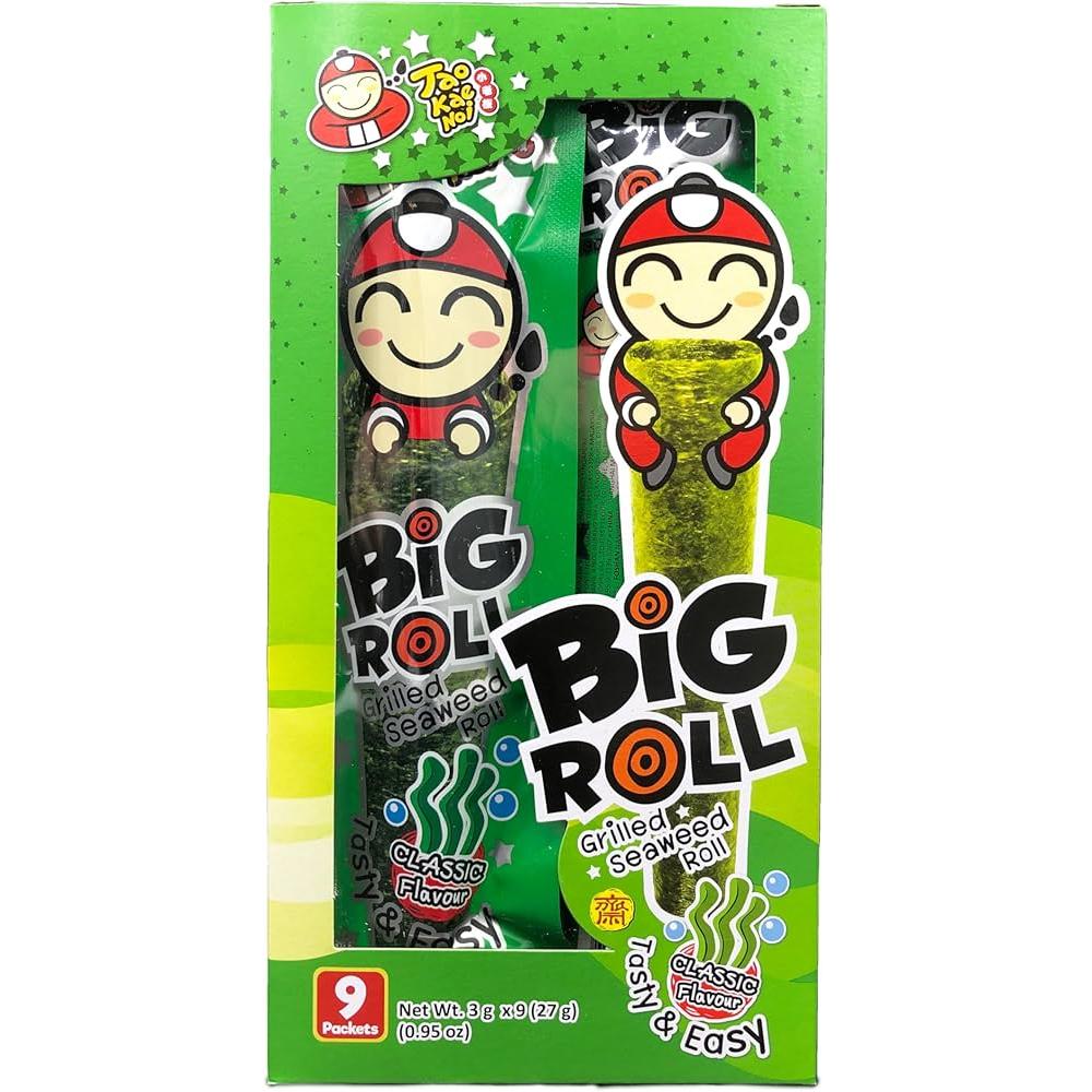 TAOKAENOI Rouleau d'algue nori 9 sachets