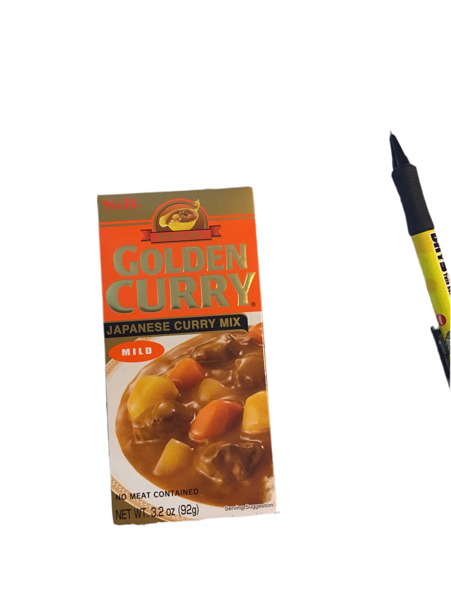 S&B GOLDEN Curry MILD 92g
