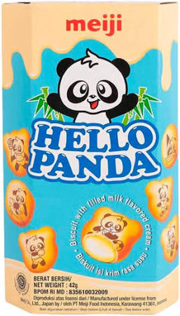 Hello panda biscuit au lait