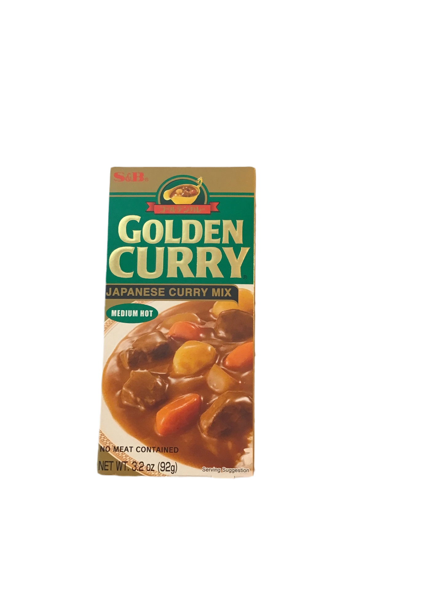S&B Golden Curry medium hot 92g