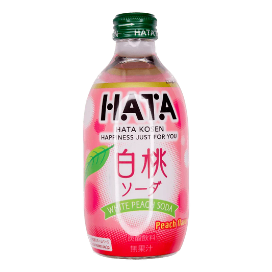 HATA KOSEN Soda pêche bouteille en verre