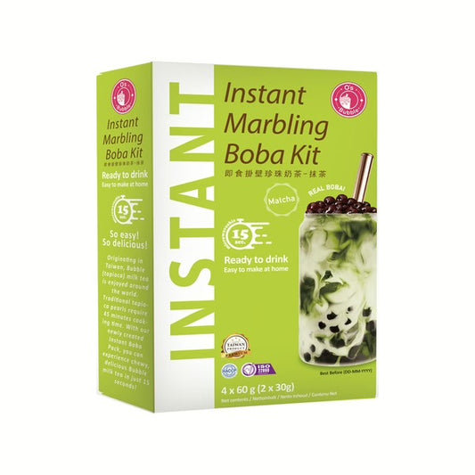 Kit bubble tea boba matcha 240gr