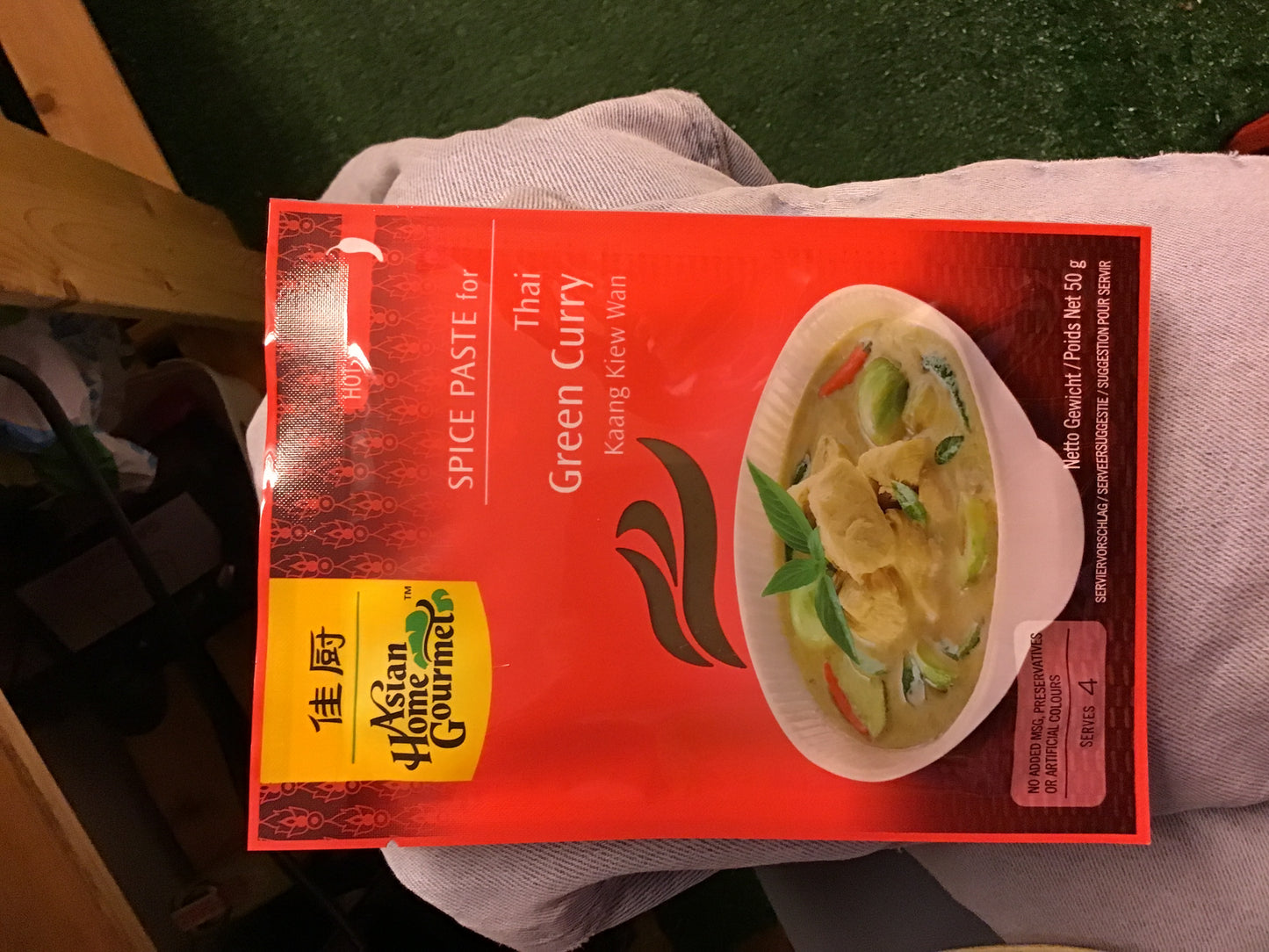 Curry rouge  thaïlandais ( pâte épicée ) 50g