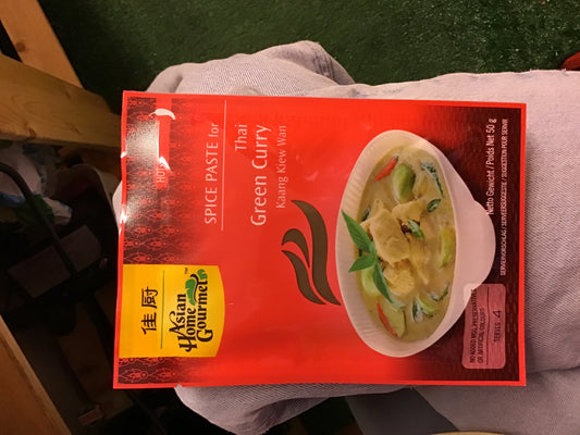 Curry rouge  thaïlandais ( pâte épicée ) 50g