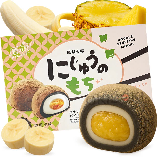 YUKI&LOVE Mochi Saveur Ananas banane 120g