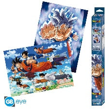 DRAGON BALL SUPER - Set 2 Posters Chibi 52x38 - Goku & amis