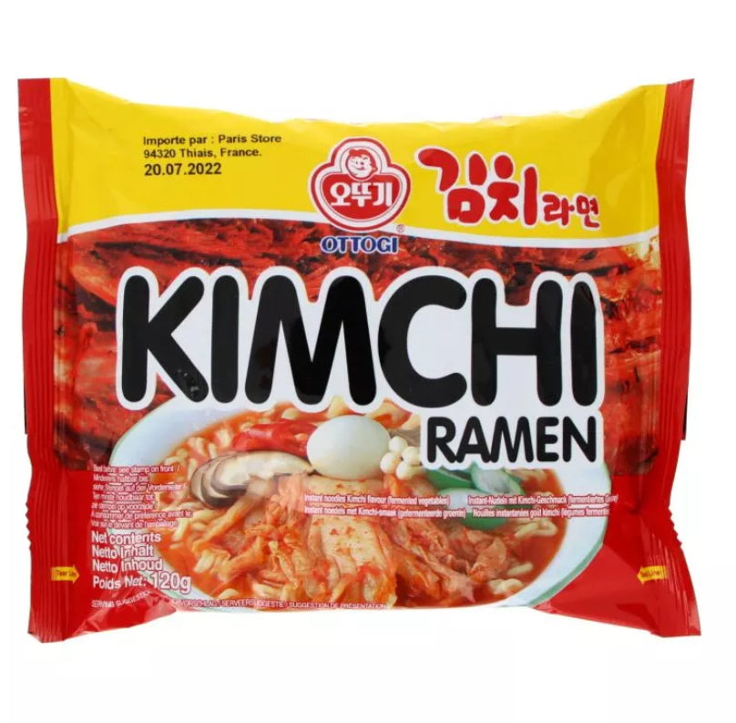 Nouilles ramen instantanées goût kimchi 120g