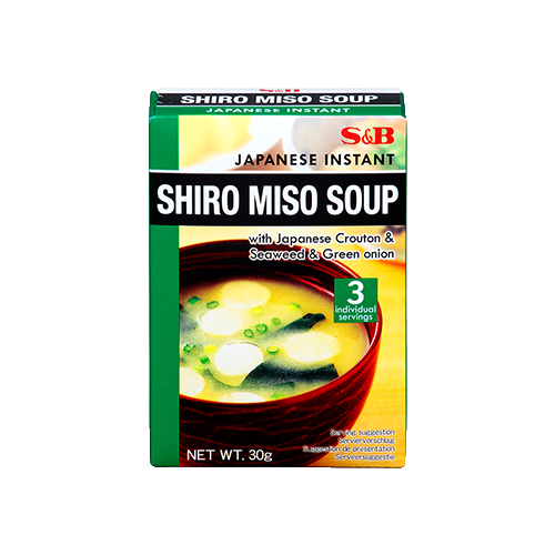 S&B Soupe japonaise instantanée Shiro Miso 30g