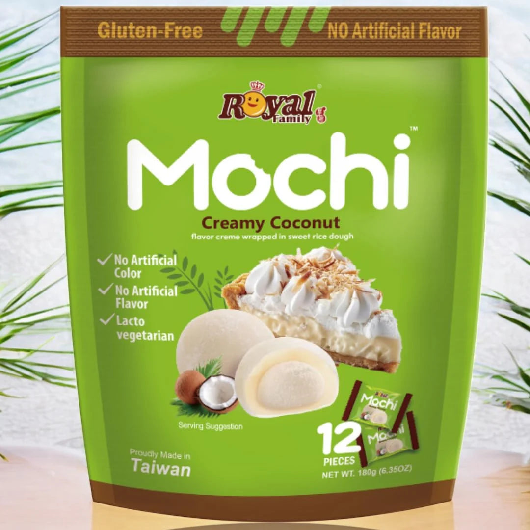ROYAL FAMILY mochi creamy coconut 120G
