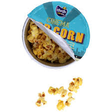 Cinéma Popcorn Beurre Ail, popcorn au goût de beurre et d'ail de 45g