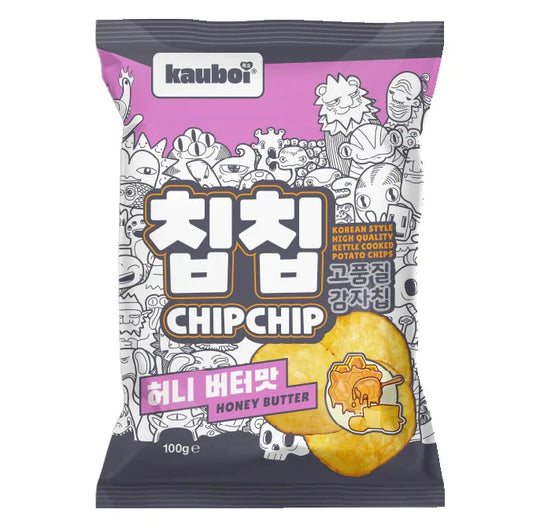 chips saveur beurre de miel KAUBOI 100 G