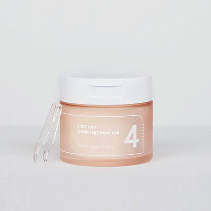 Numbuzin No.4 Pore zero peeled egg toner pad